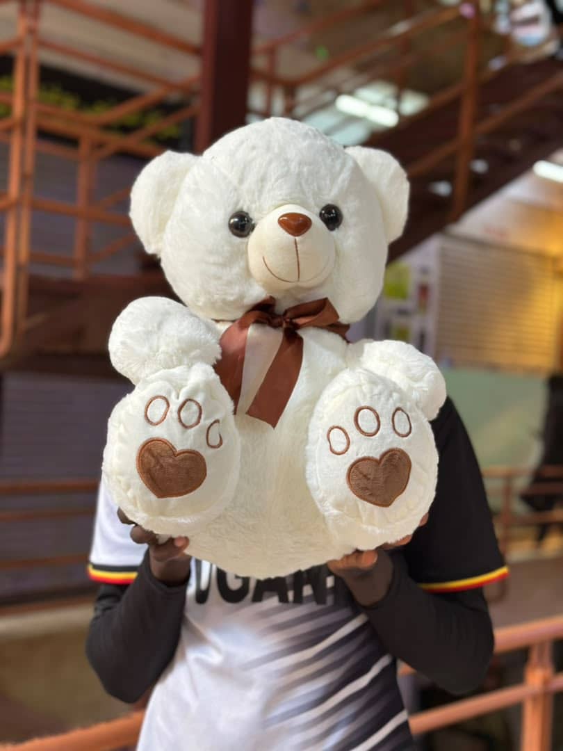 Cream teddy bear