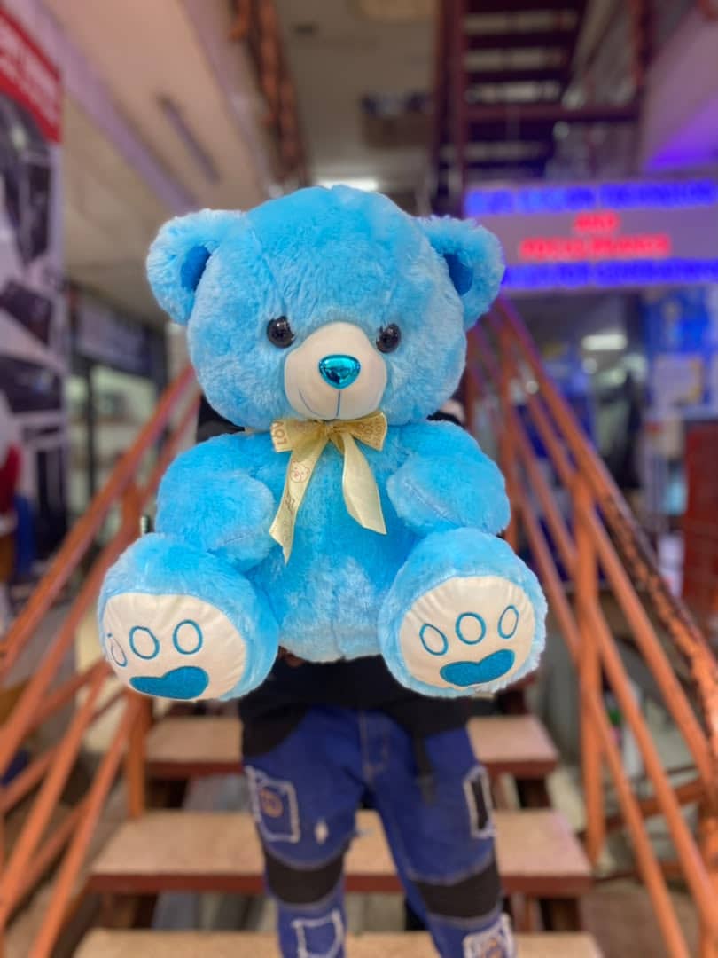 Light blue teddy bear 
