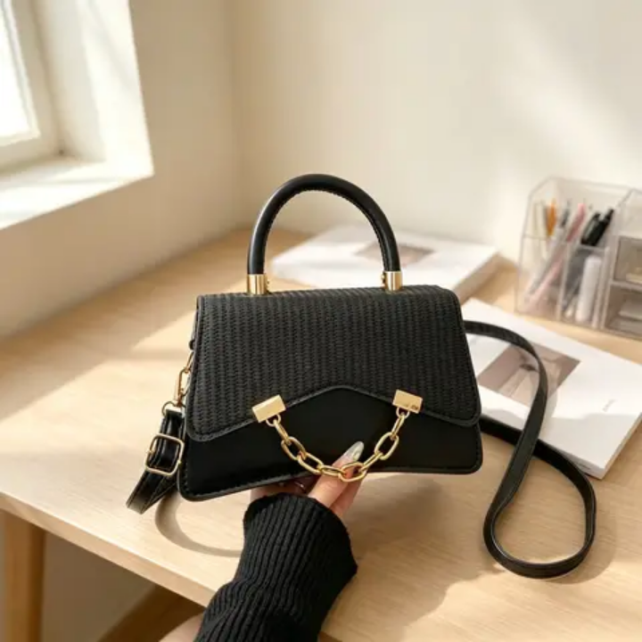 SAC À MAIN ÉLÉGANT ET TEXTURÉ POUR FEMMES, GRANDE CAPACITÉ, NOUVELLE TENDANCE, SAC A BANDOULIÈRE.👜👜👜👜 A PARTIR DE 3 PIÈCES._0