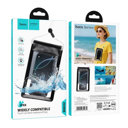 IPX8 WIDELY COMPATIBLE TOUCH-SENSITIVE WATERPROOF BAG