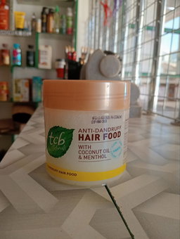 TCB Naturals Anti Dandruff Hair Food With Coconut Oil and Menthol 250ml