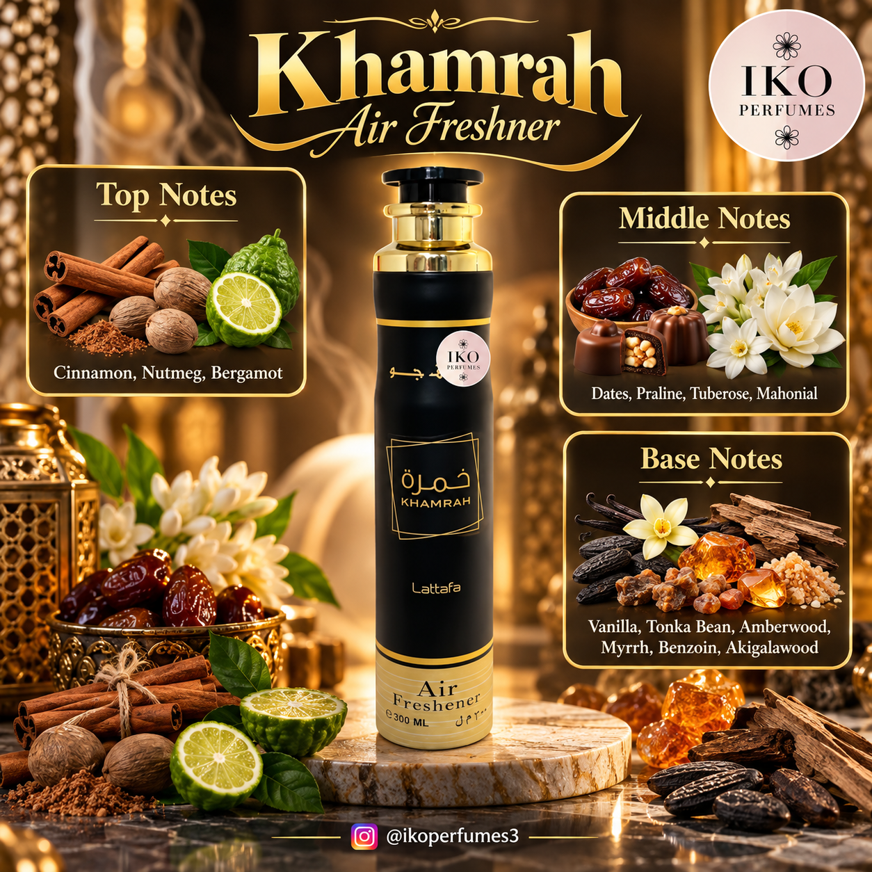 Khamrah Air Freshner 300ML_0