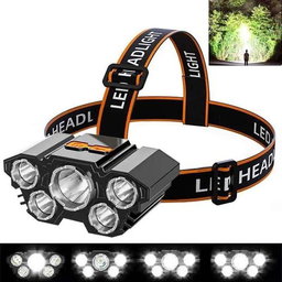 A multi-LED rechargeable headlamp