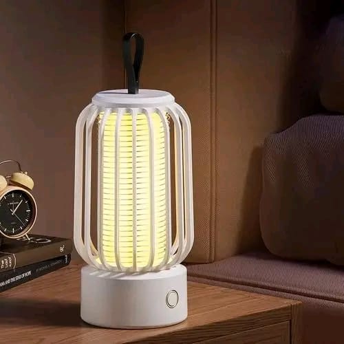 A modern, portable lantern lamp