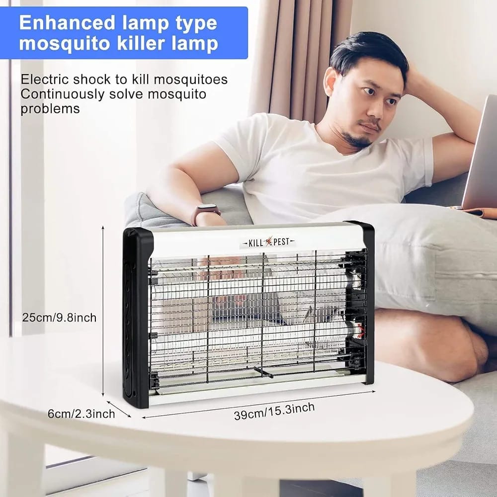 An electric bug zapper 6W_0