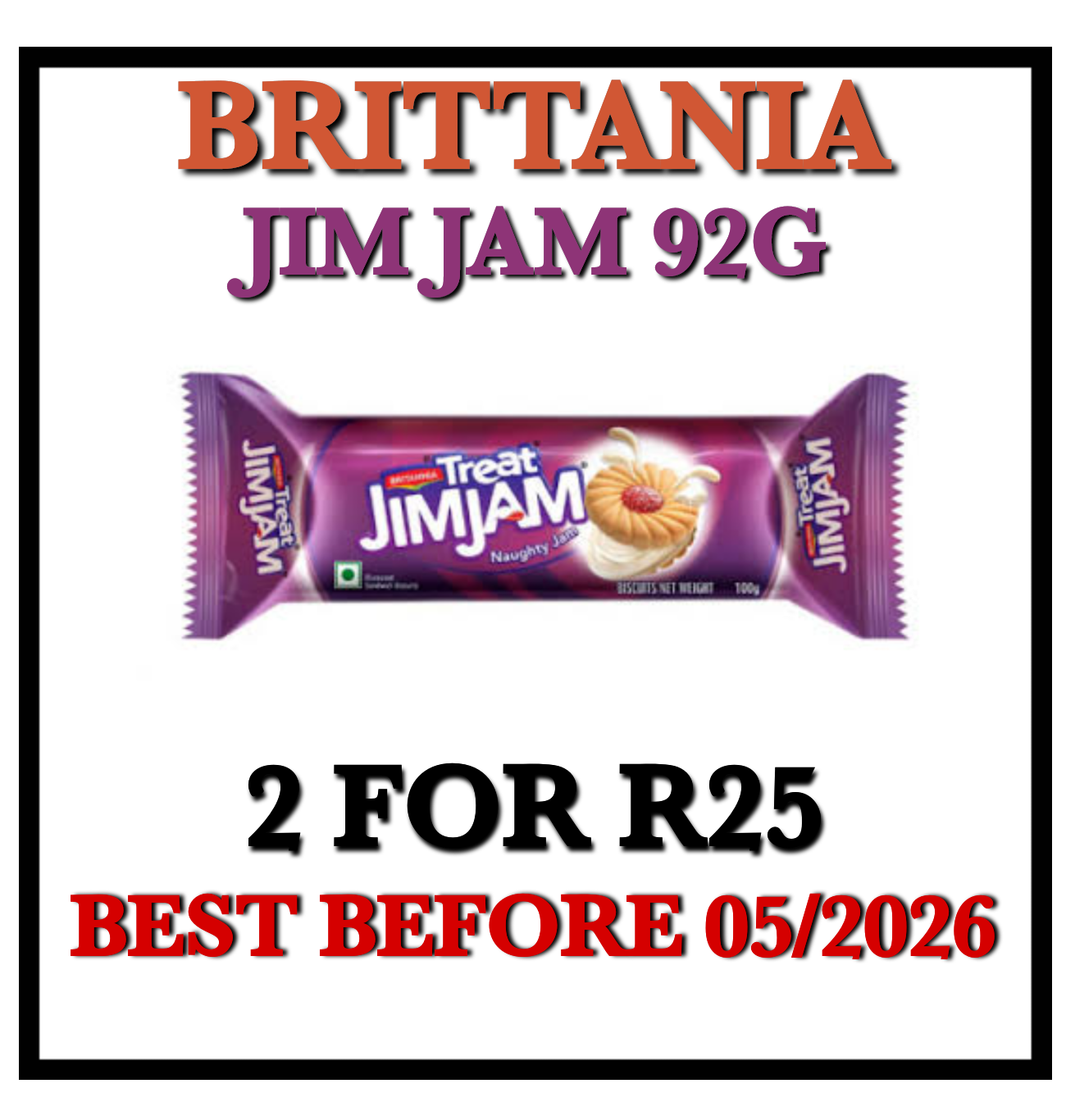 Brittania Jim Jams 92g_0