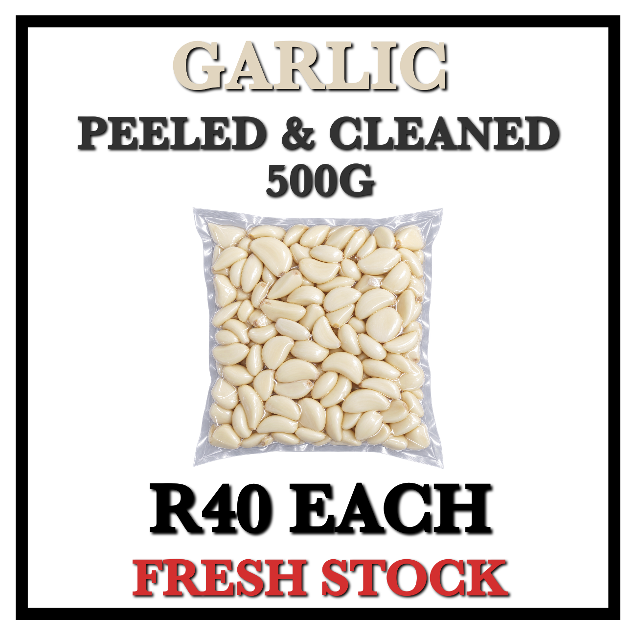 Peeled Garlic 500g_0