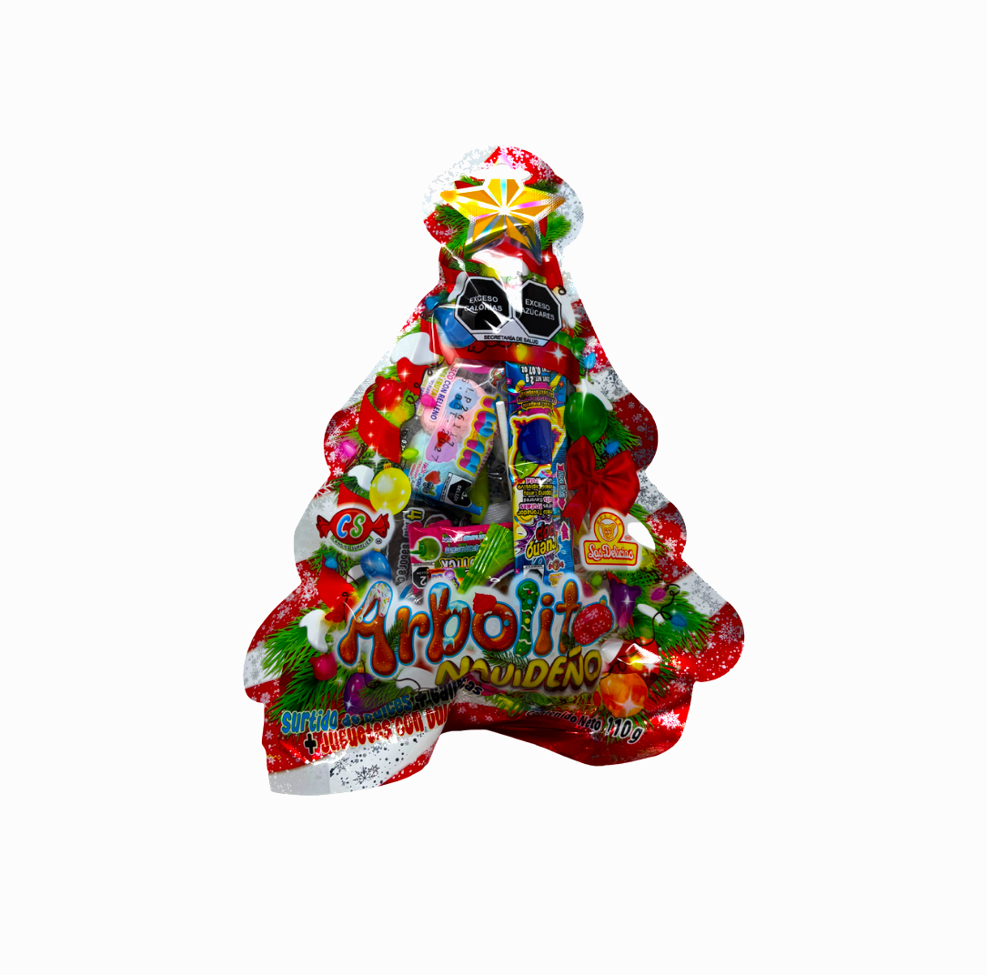 ARBOLITO NAVIDEÑO LAS DELICIAS C/40 PZS_0