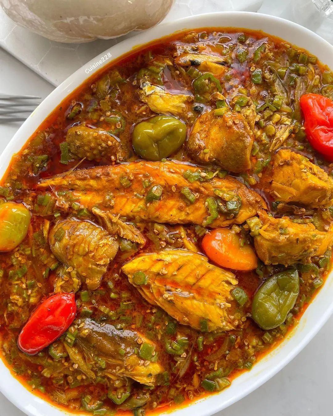 Authentic Ghanaian Okro Stew_0