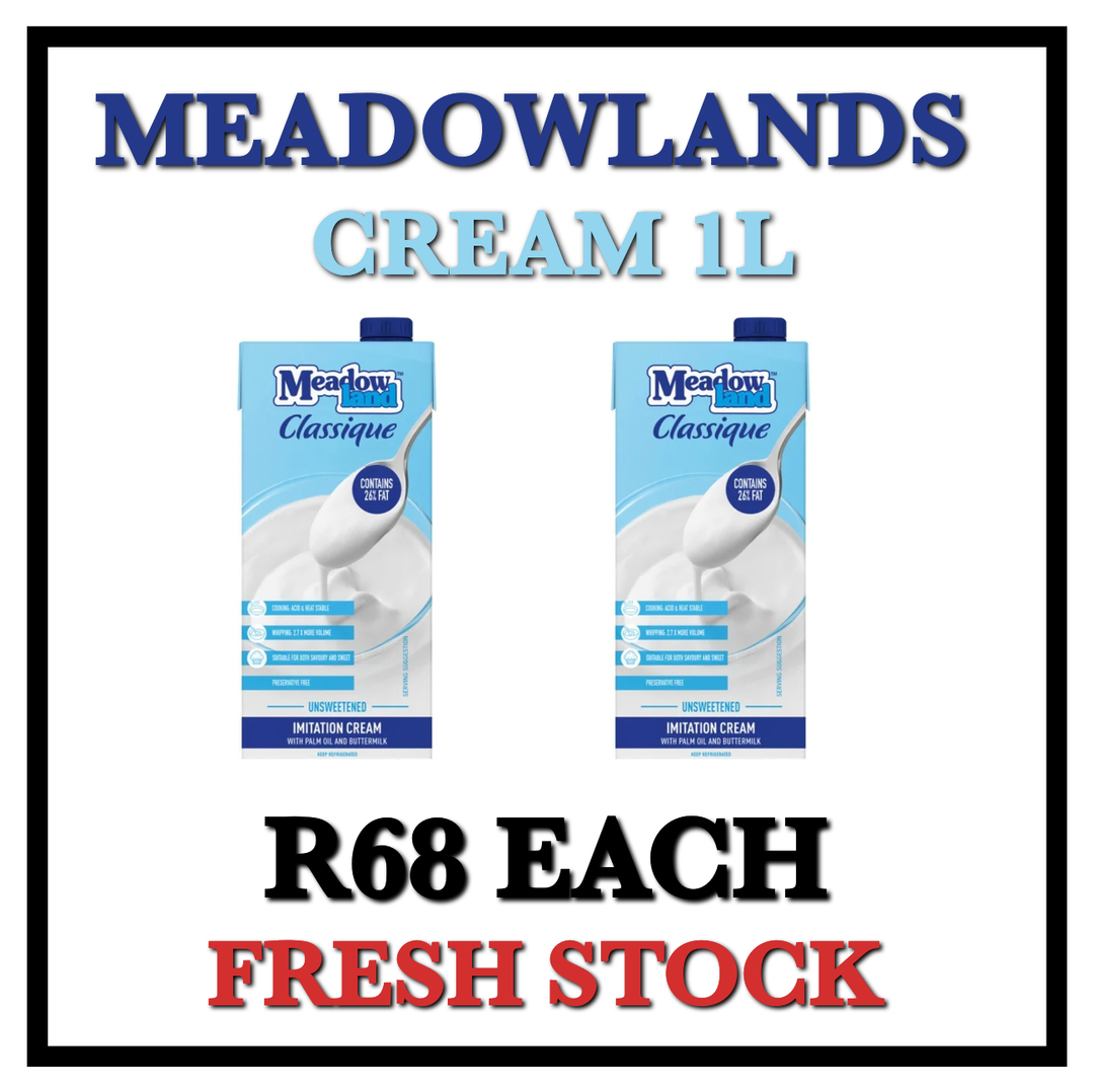 Meadowlands Imitation Cream 1L