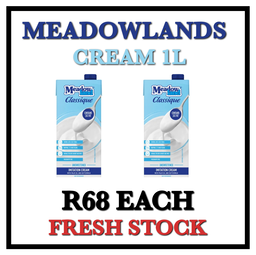 Meadowlands Imitation Cream 1L 