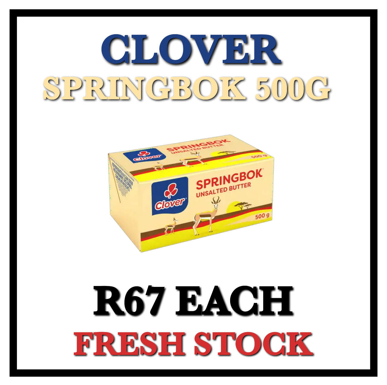 Clover Springbook Butter  500g_0