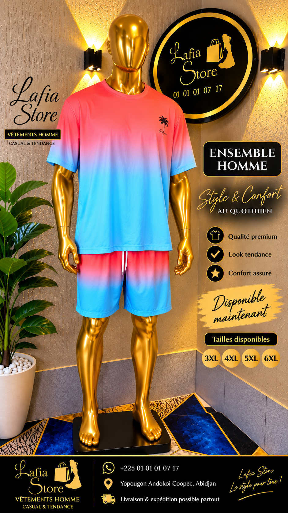 Ensemble Homme - Modèle 02