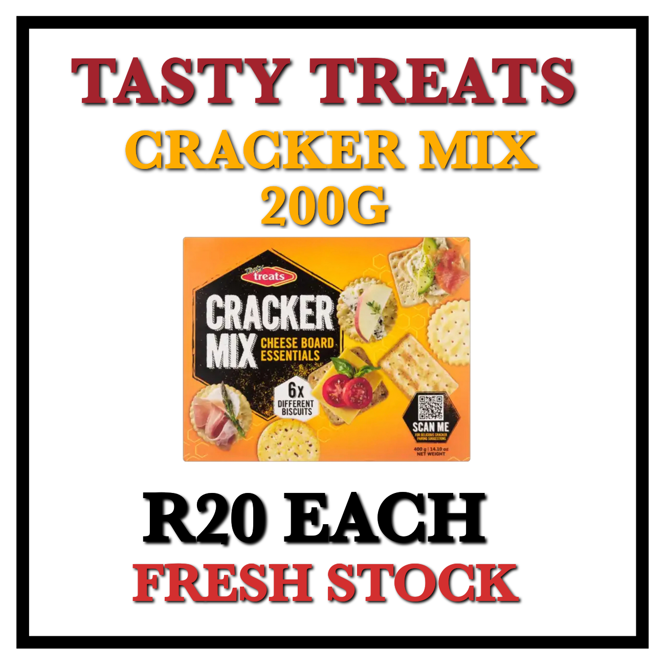 Tasty Treats  Cracker Mix 200g_0