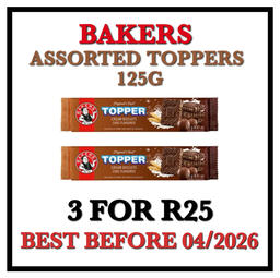 Bakers Topper Biscuits 125g