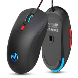 Mouse Gamer HXSJ X200 Negro (3600DPI)