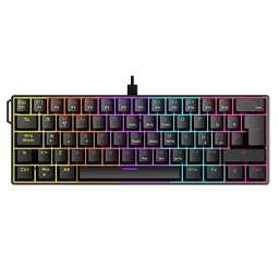 Teclado Mecanico Gamer Ajazz NK61 60% Cableado