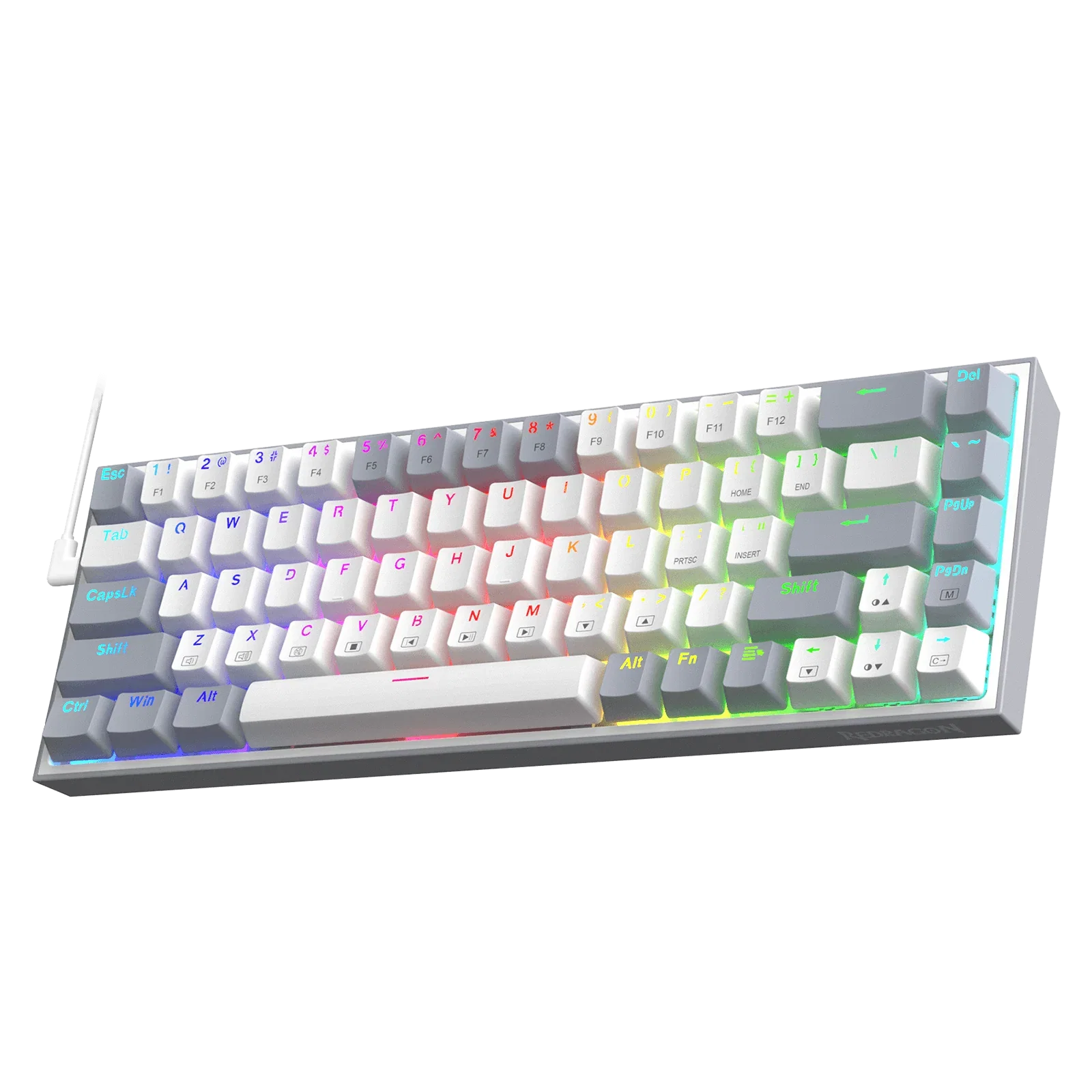 Teclado Mecanico Gamer Redragon Castor K631 Alambrico (Incluye un Set de Keycaps)_0