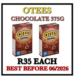 Bokomo Otees Chocolate 400g
