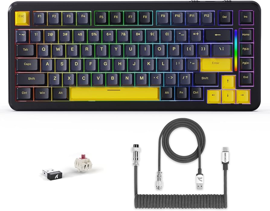 Teclado Mecanico Gamer Attack Shark M86 Inalambrico
