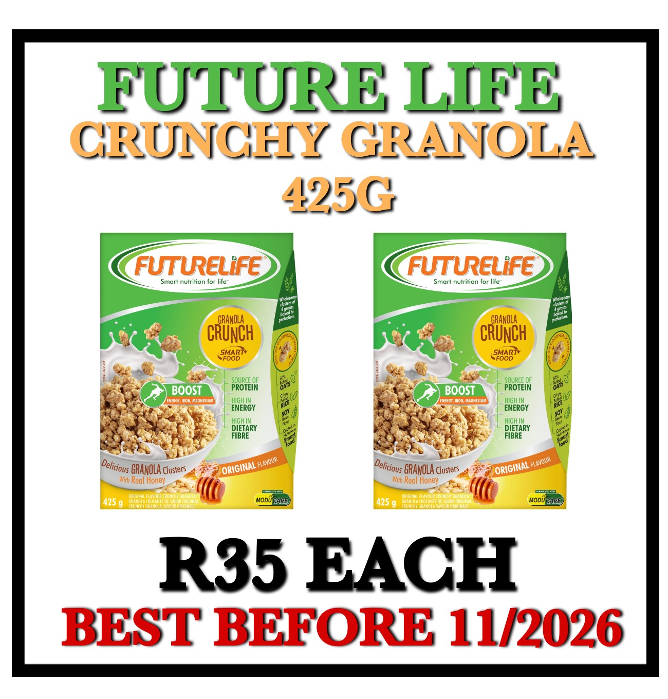 Futurelife Granola Chocolate 425g_0