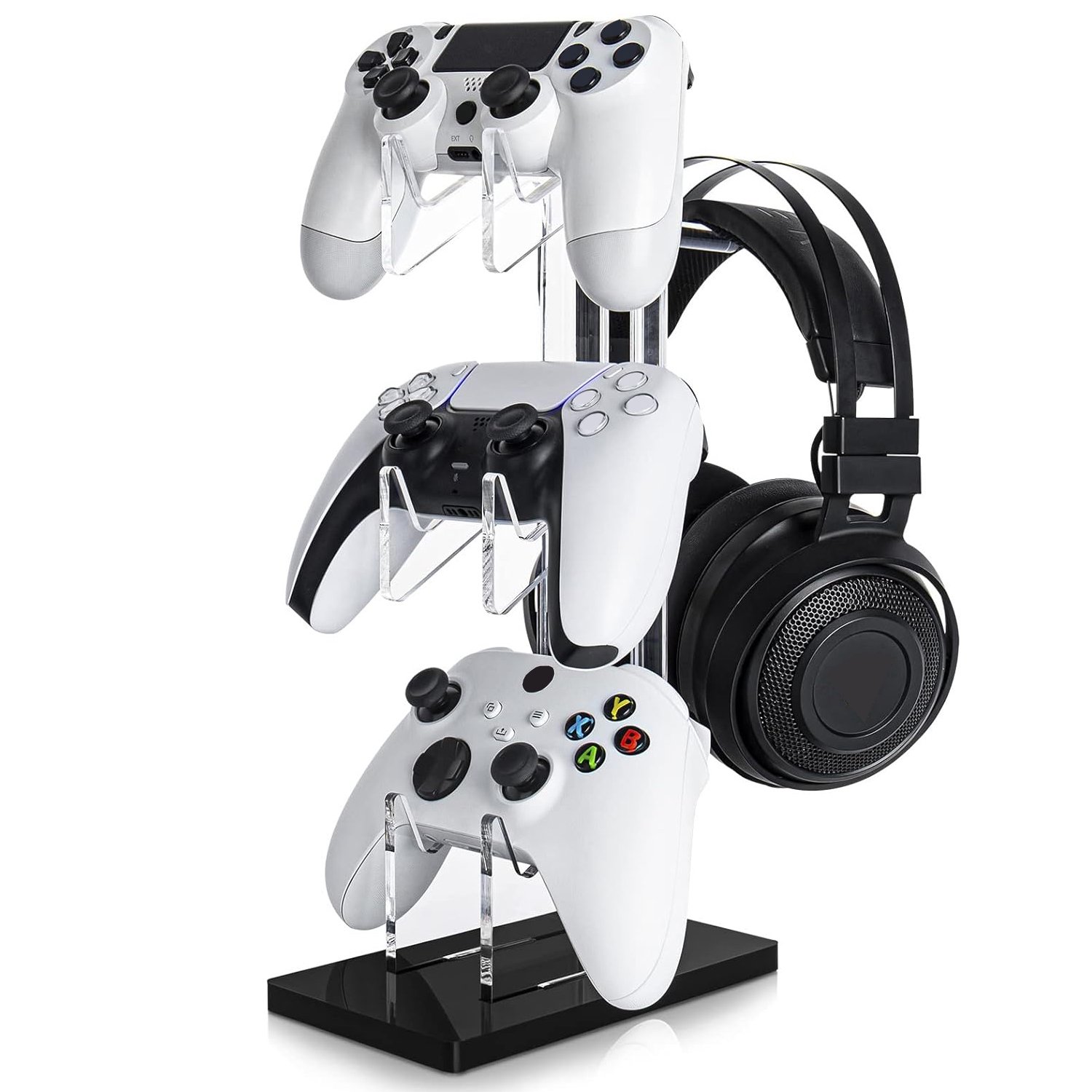 Base Soporte para Controles y Audifonos de 3 niveles para Xbox/Switch/PS5/PC_2