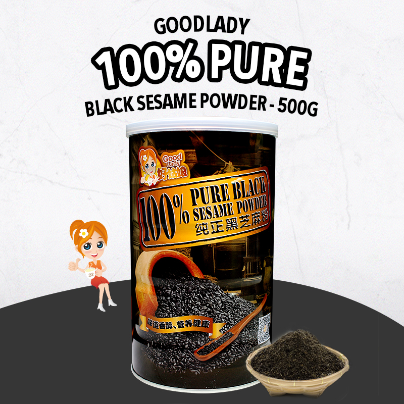 Good Lady 100% Pure Black Sesame Powder - 500g