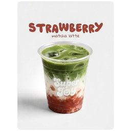 Strawberry Matcha Latte