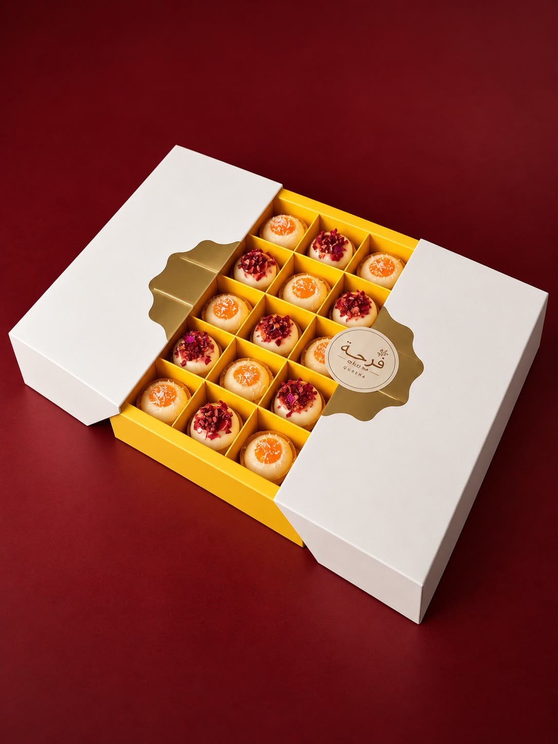 Mini Fruity Tart box - 25ea | 25 - بوكس ميني تارت فواكه _1
