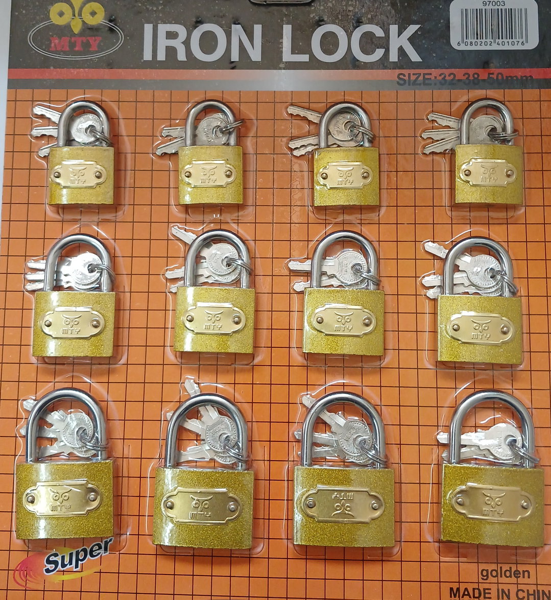 PAD LOCK GOLDEN