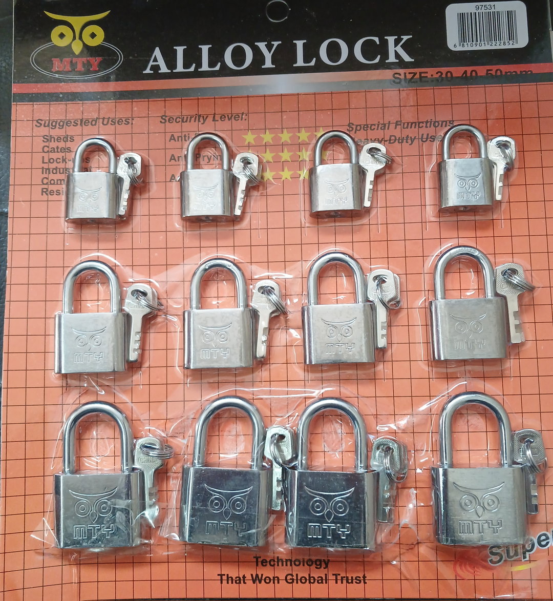PAD LOCK SILVER