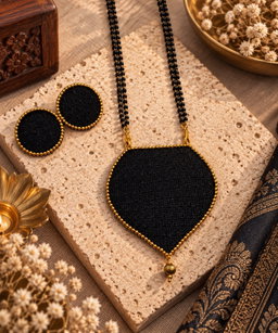 Kaajal Weave Mangalsutra 🖤✨