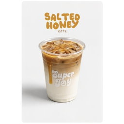 Iced Salted Honey Latte