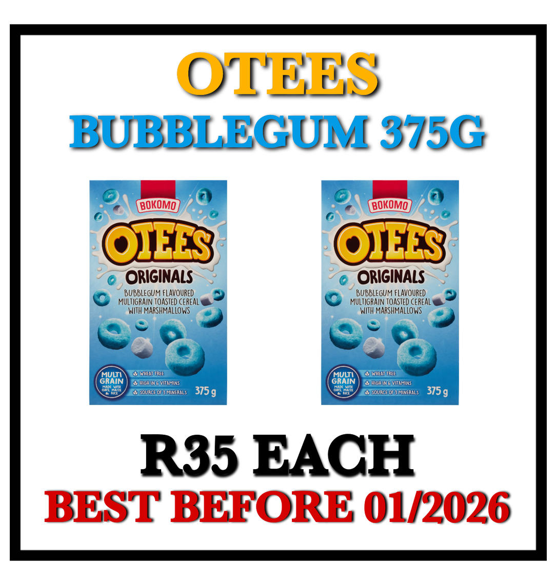 Bokomo Otees Bubbelgum 400g