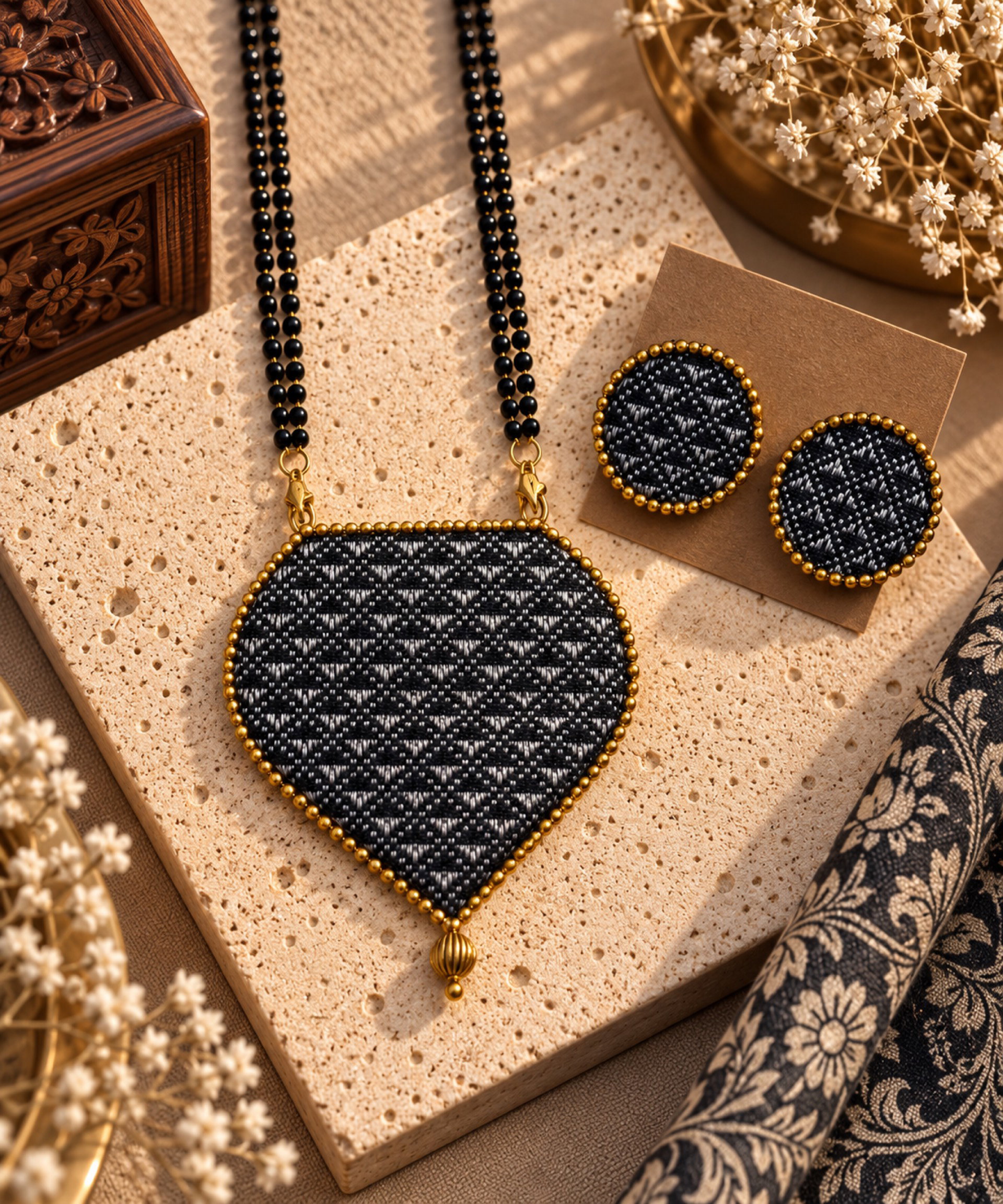 Kohl Weave Mangalsutra 🖤_0