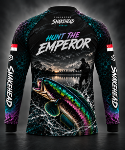 PRE-ORDER | Emperor Hunter – Snakehead Long Sleeve Fishing Jersey