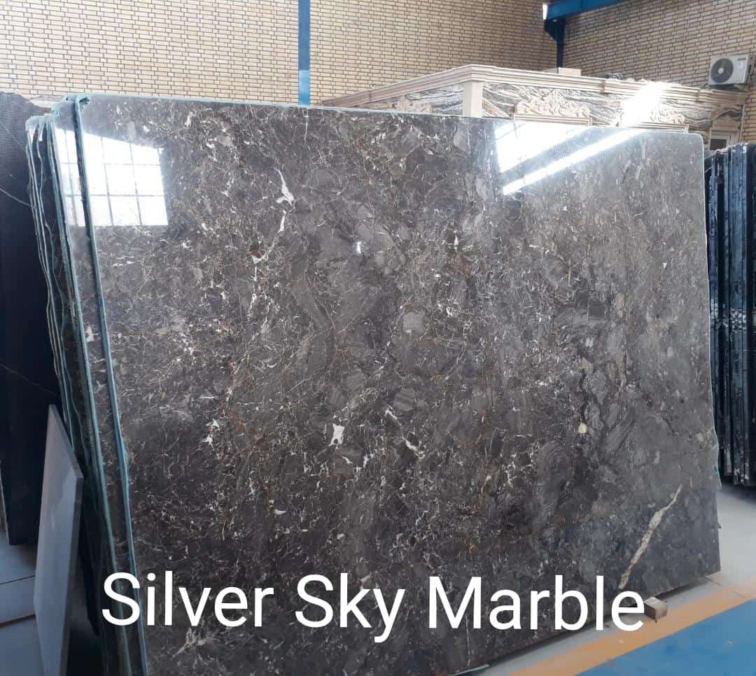 Silver Sky Marble