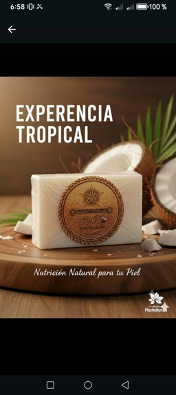 Jabón de coco