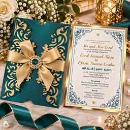 Rose Lace Card