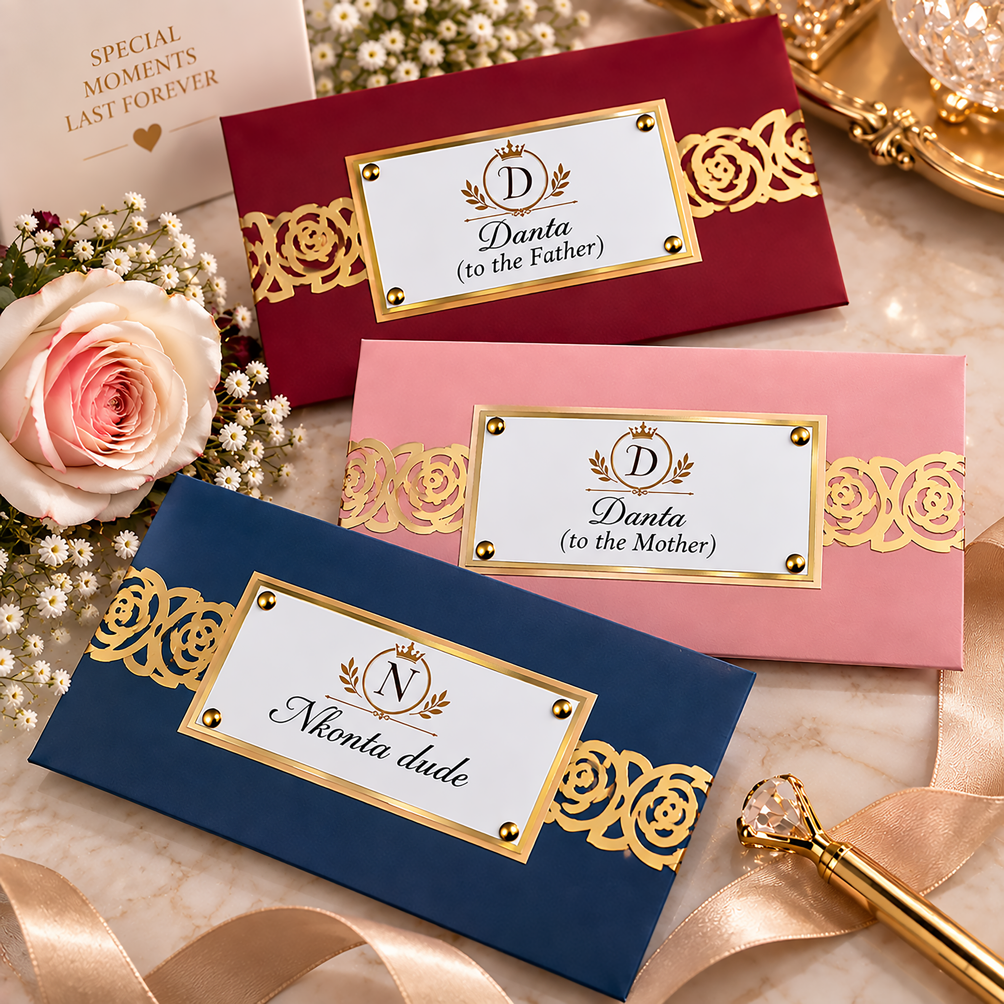 Rose Love Money Envelope_2