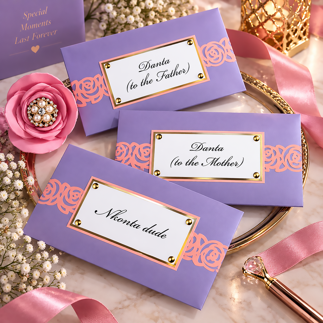 Rose Love Money Envelope