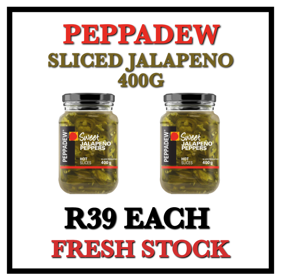 Peppadew JalapeΓ±o Slices 400g