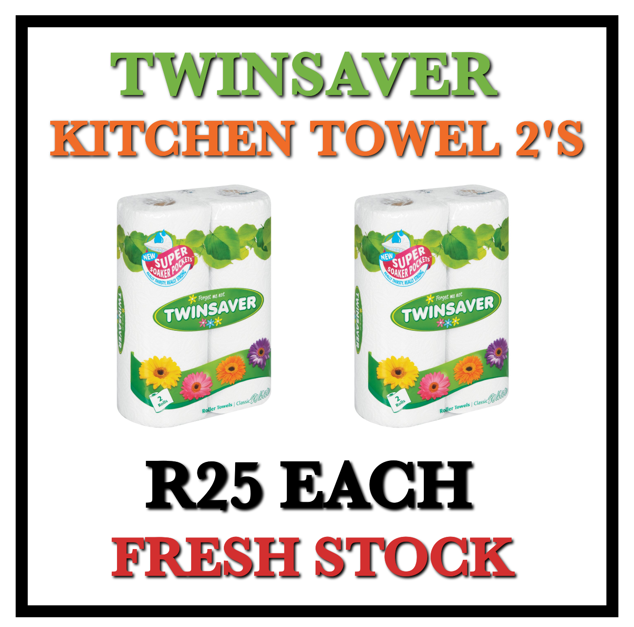 Twinsaver Kitchen Towels 2's_0