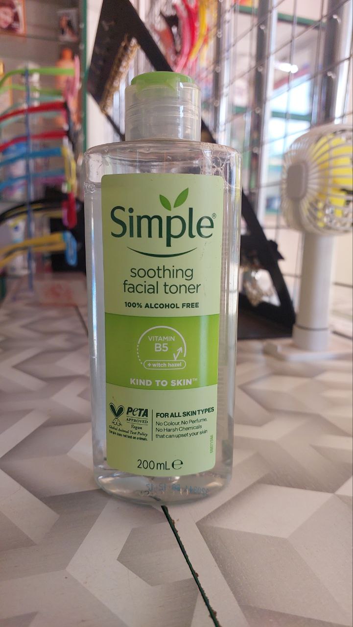 Simple Kind to Skin Soothing Toner 200ml_0