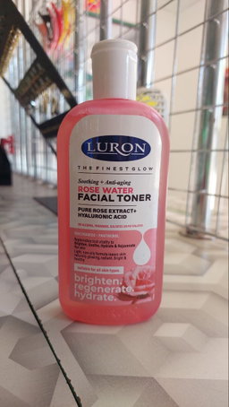 Luron Soothing + Anti-aging Rose Water Facial Toner 210ml