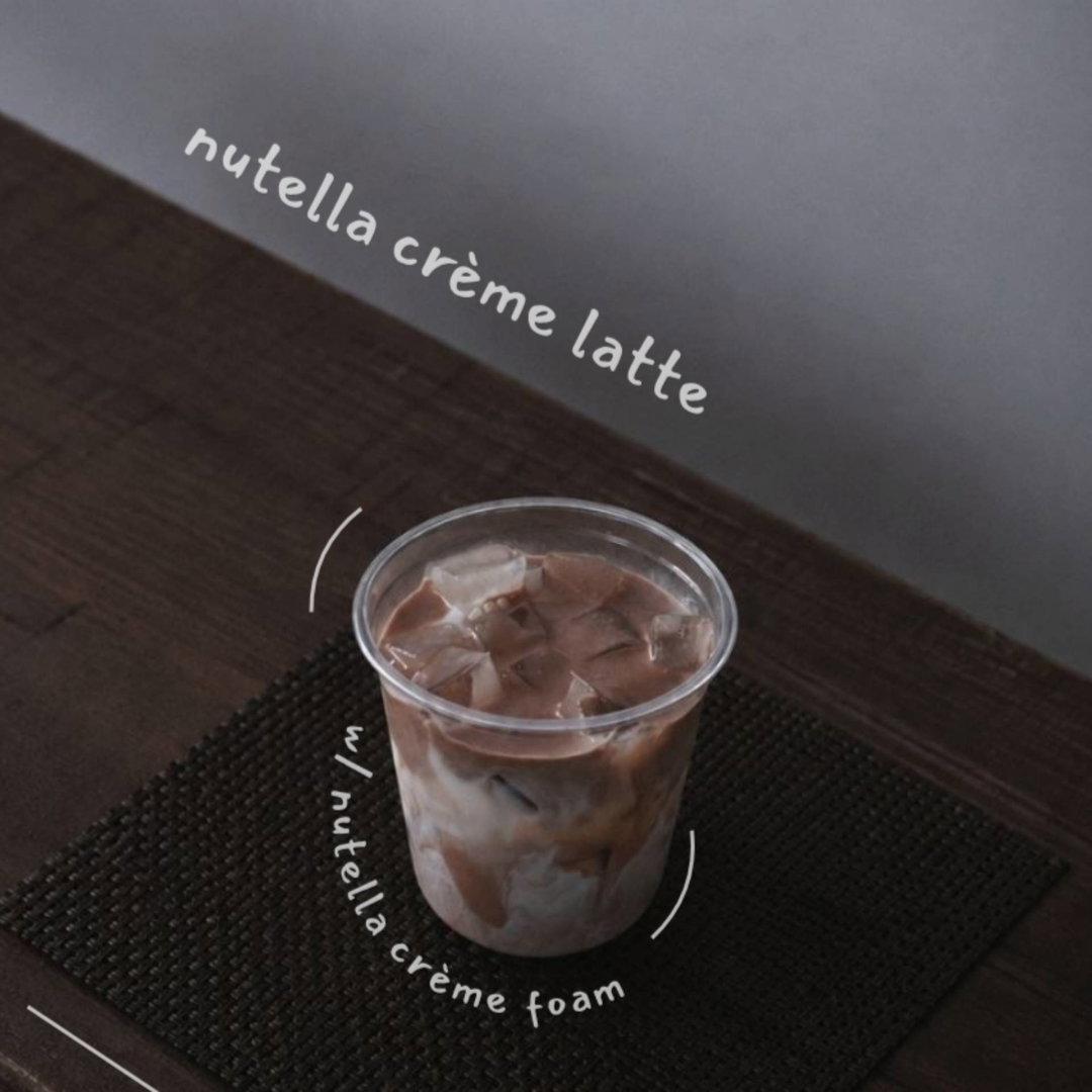 Iced Nutella Crème Latte
