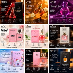 Collection Parfums Femme – 30 ml