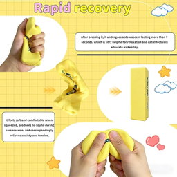 Squeezy Butter Squishy Toy
