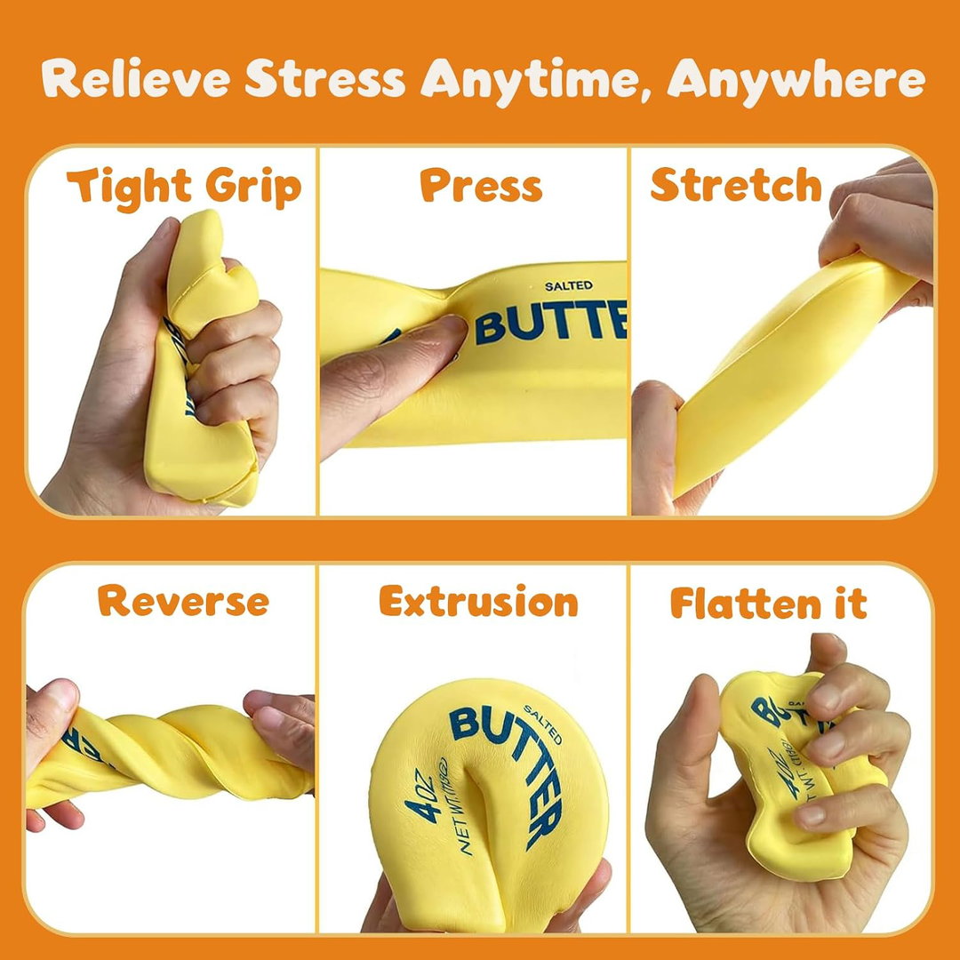 Squeezy Butter Squishy Toy