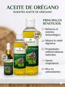 Aceite de orégano puro